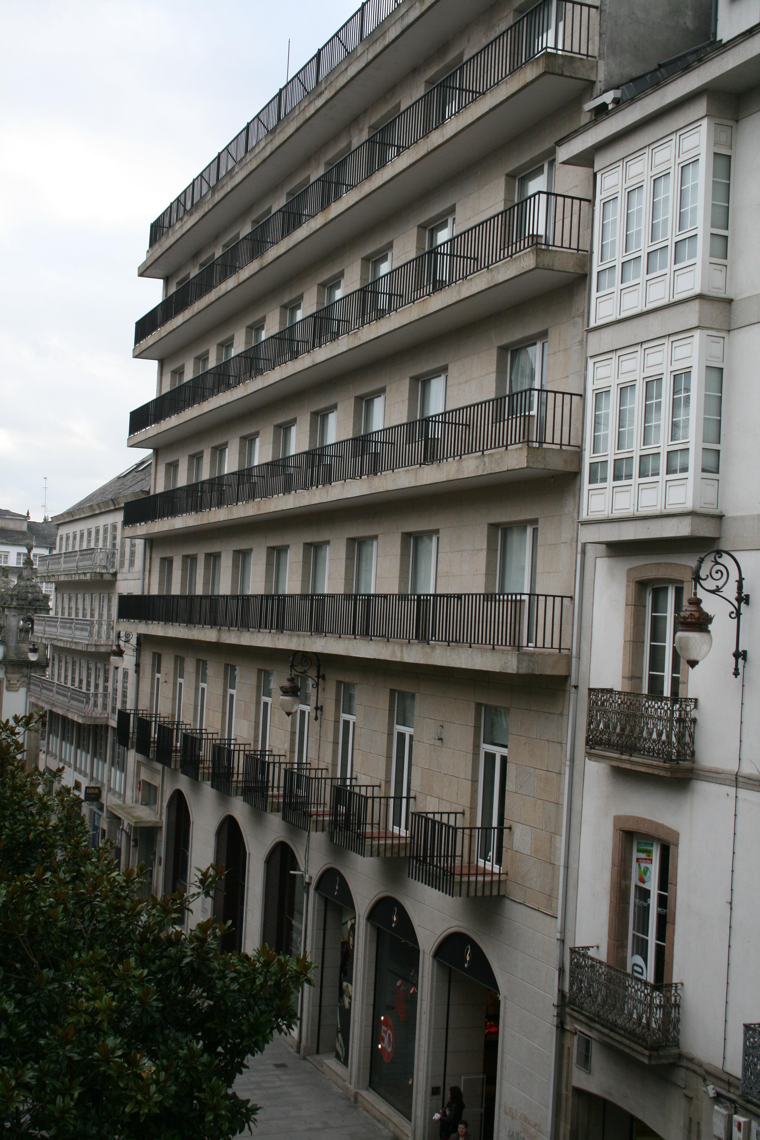 Hotel Mendez Nunez Lugo Dış mekan fotoğraf