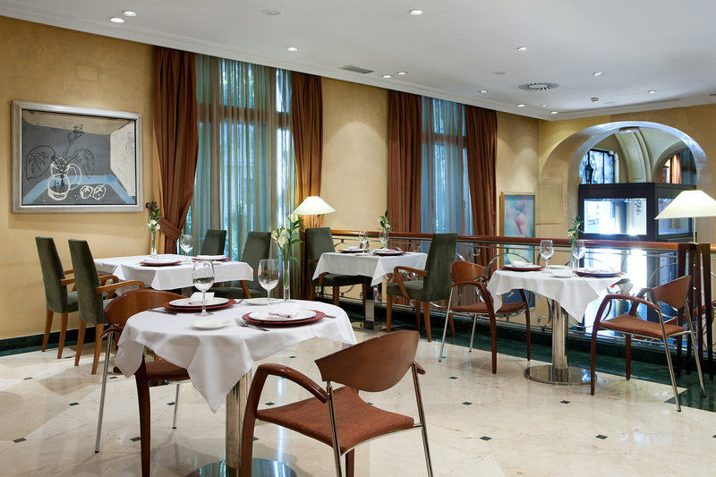 Nh Collection Madrid Abascal Otel Restoran fotoğraf
