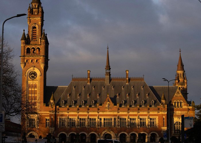 Peace Palace Palestinian diplomat accuses Israel of apartheid and asks UN court ... photo