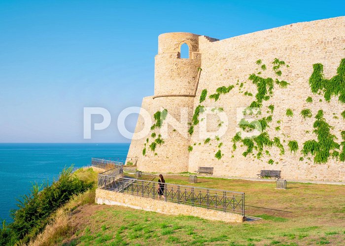 Castello aragonese Castello Aragonese, Aragon Castle in Ort... | Stock Video | Pond5 photo