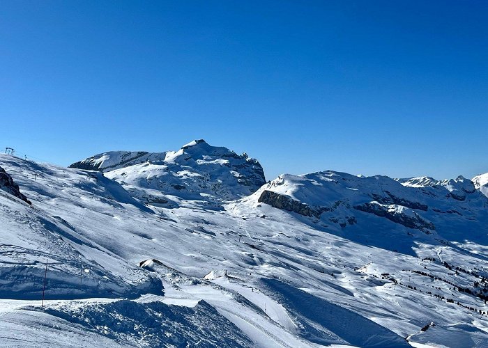 Grandes Platières Ski Lift Flaine / Les Carroz / Morillon / Samoëns, France (Grand Massif ... photo