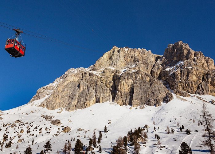 Col Alt Cable Car Ski circuit: Val Gardena - Lagazuoi (Dolomites) photo