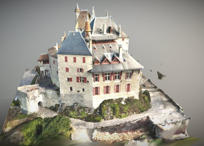 Castle of Menthon-Saint-Bernard Chateau Menthon Saint Bernard 3d Annecy - Download Free 3D model ... photo