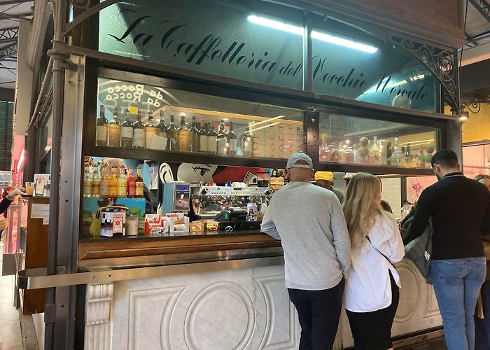 Sant'Ambrogio Market Two Parts Italy photo
