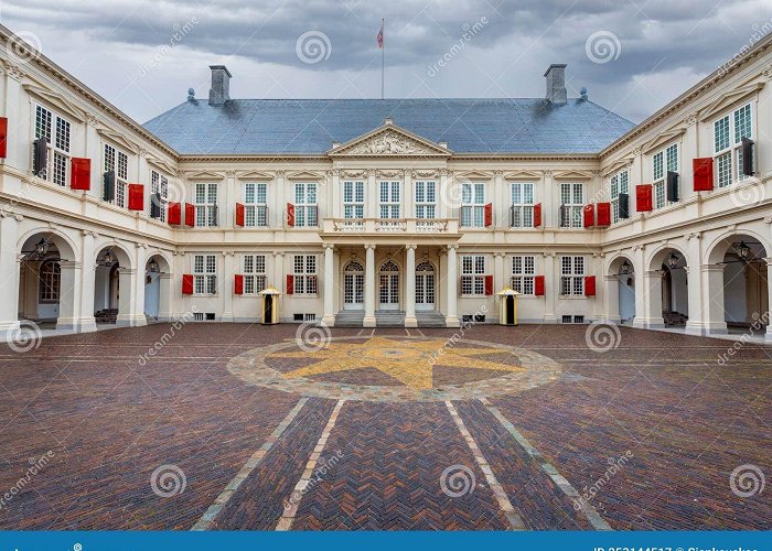 Noordeinde Palace Noordeinde Palace of the Dutch Royal Family Courtyard View Hague ... photo