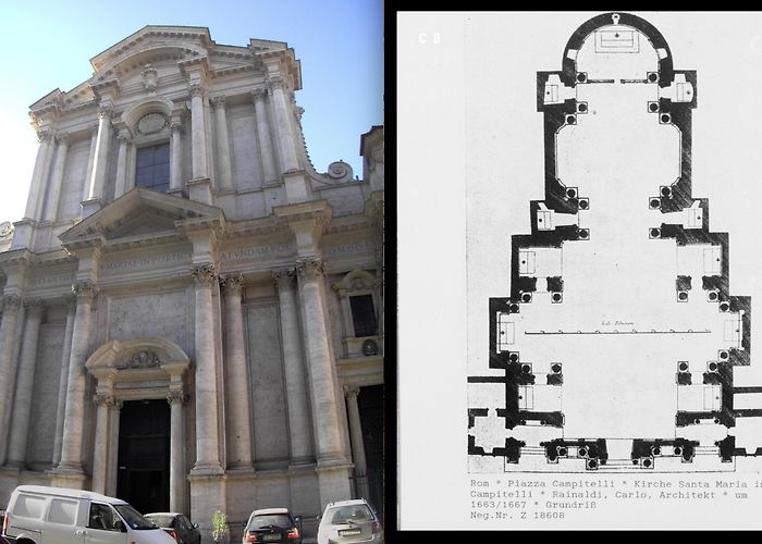 Santa Maria in Campitelli Carlo Rainaldi. Santa María in campitelli (1663-1667) photo
