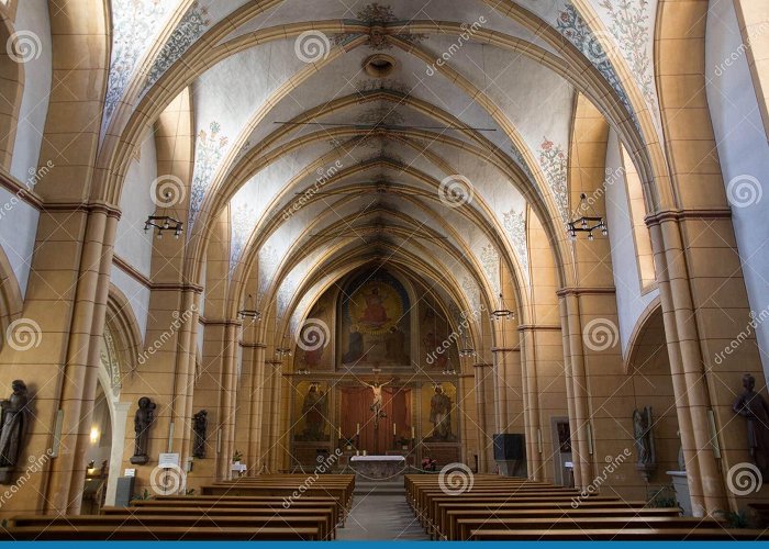 St. Gangolf Inside St. Gangolph Church in Trier, Germany Stock Image - Image ... photo