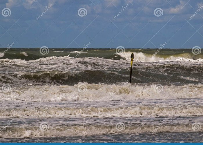 Kijkduin Waves at Sea, Kijkduin Beach Stock Image - Image of scheveningen ... photo