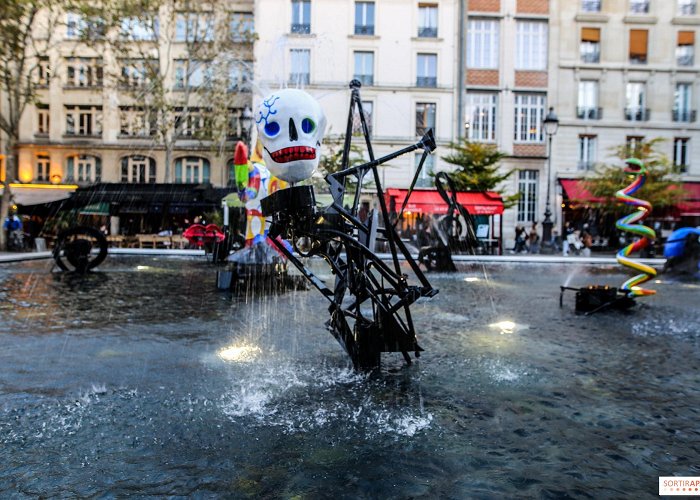 Fontaine Stravinsky Paris: the mythical Stravinsky fountain freshly restored, our ... photo