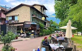 Osteria La Riva Otel Locarno Exterior photo