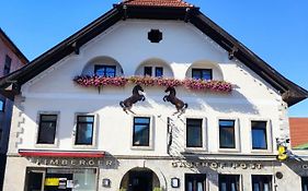 Gasthof Post Otel Frankenmarkt Exterior photo