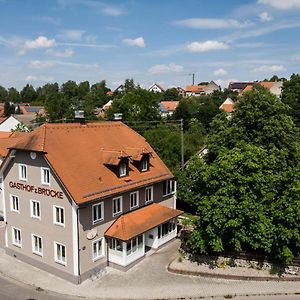 Gasthof Zur Bruecke Otel Kaufering Exterior photo