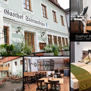 Gasthaus Stoettnerbraeu Otel Vohburg an der Donau Exterior photo