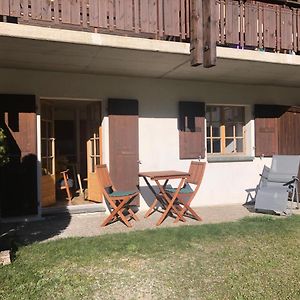 Le Cerf, Magnifique Studio Avec Jardin-Terrasse Et Garage Daire Evolène Exterior photo