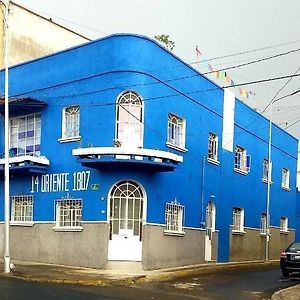 Hostal Azul Puebla Barrio El Alto Otel Exterior photo