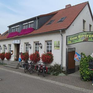 Gasthaus Und Pension Zum Biber Otel Steckby Exterior photo