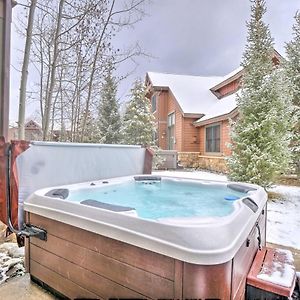 Breckenridge Townhome Hot Tub And Free Ski Shuttle! Exterior photo