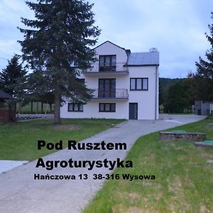 Pod Rusztem Agroturystyka Daire Wysowa-Zdrój Exterior photo