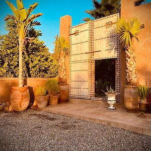 Aux Portes De Marrakech Villa Arts & Deco Avec Piscine Marakeş Exterior photo