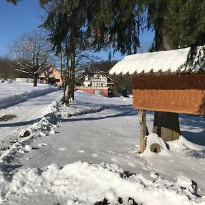 Gaestezimmer Grundmuehle Otel Nordheim vor der Rhön Exterior photo