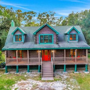 Cozy 4Br Cabin On 11 Acres With Pool, Bbq & Patio! Daire Florahome Exterior photo