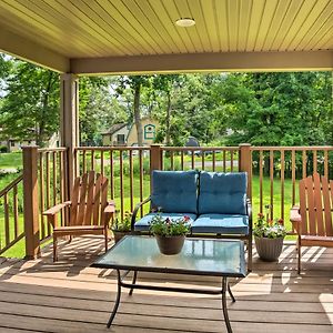 Cabin With Dock And Porch Across From Balsam Lake Villa Exterior photo