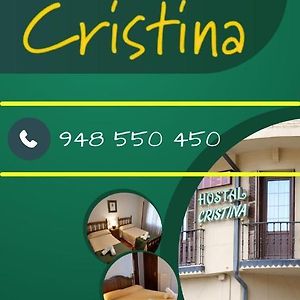 Hostal Cristina Otel Estella Exterior photo