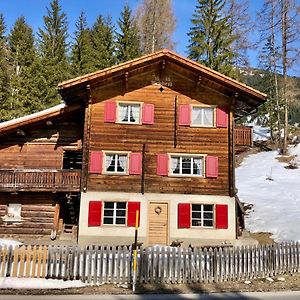 Charming Chalet With Mountain View Near Arosa For 6 People House Exclusive Use Villa Langwies Exterior photo