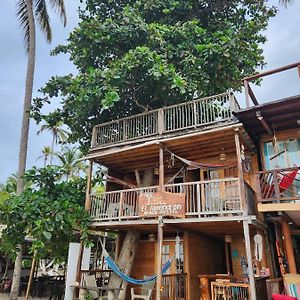 El Almendron Beach Hostel Santa Marta Exterior photo