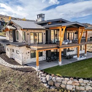 Impressive Tuhaye Home With Hot Tub, Pool Table, And Sweeping Mountain Views Heber City Exterior photo