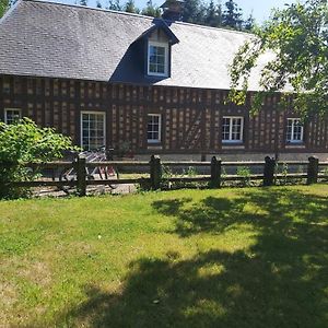 Maison De Charme A Annebault Avec Jardin Clot Et Barbecuea Villa Exterior photo