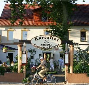 Kartoffelgasthaus & Pension Knidle Otel Lübbenau Exterior photo