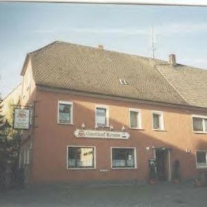 Gasthof Zur Krone Otel Burghaslach Exterior photo