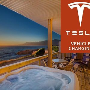 Stunning Oceanview Shelter Cove! By Oceanviewhottubs Oceanfront! Tesla Ev Station Daire Exterior photo