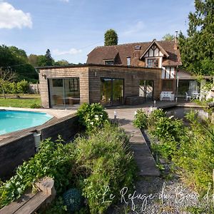 Le Refuge Du Bois D'Amour Villa Arnieres-sur-Iton Exterior photo