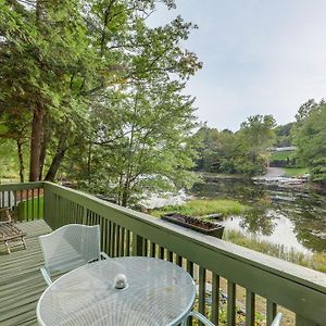 Rustic Waterfront Cottage With Fire Pit And Kayaks Weare Exterior photo