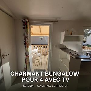 Le C24 - Charmant Bungalow Tout Equipe Pour 4 Avec Tv Otel Boofzheim Exterior photo