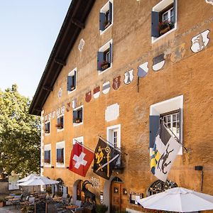 Historic Hotel Crusch Alva Zuoz Exterior photo