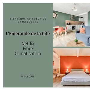 L'Emeraude De La Cite - Netflix - Fibre - Proche Cite - Clim Daire Carcassonne Exterior photo