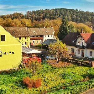 Pivovar Mlyn Otel Štětí Exterior photo