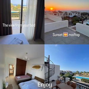 Queit Amazing Penthouse With Rooftop 360 ,Pool , Beachfront And Bbq Otel Agios Amvrosios  Exterior photo