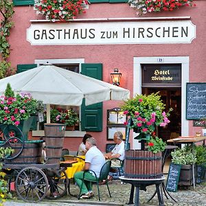 Gasthaus Zum Hirschen Otel Staufen im Breisgau Exterior photo