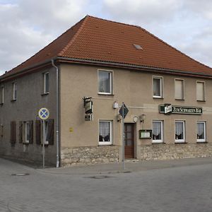 Gasthaus ,,Zum Schwarzen Baer" Otel Gusten Exterior photo