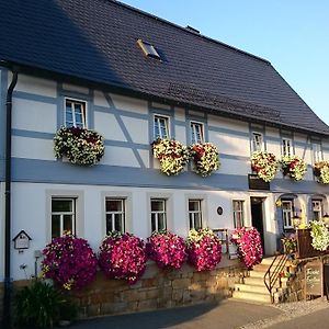 Gasthof Zur Hoffnung Otel Hinterhermsdorf Exterior photo