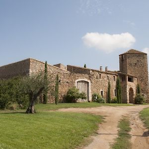 Castell De Vallgornera Otel Girona Exterior photo