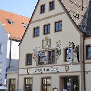 Gasthof Zur Post Otel Wolnzach Exterior photo