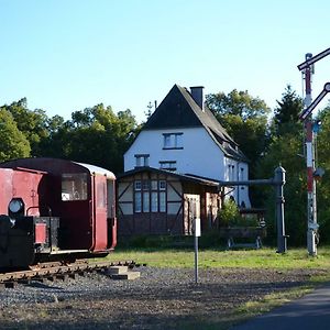 "Alter Bahnhof" Schalkenmehren Daire Exterior photo